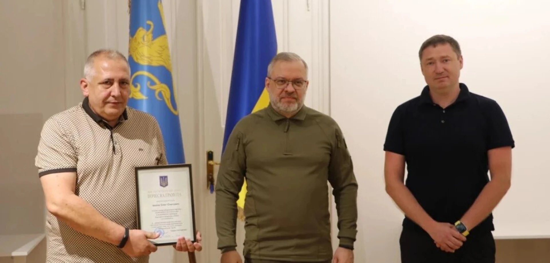 Енергетики ДТЕК отримали нагороди Міненерго за щоденну працю та відновлення української енергосистеми після обстрілів Енергетики ДТЕК отримали нагороди Міненерго за щоденну працю та відновлення української енергосистеми після обстрілів